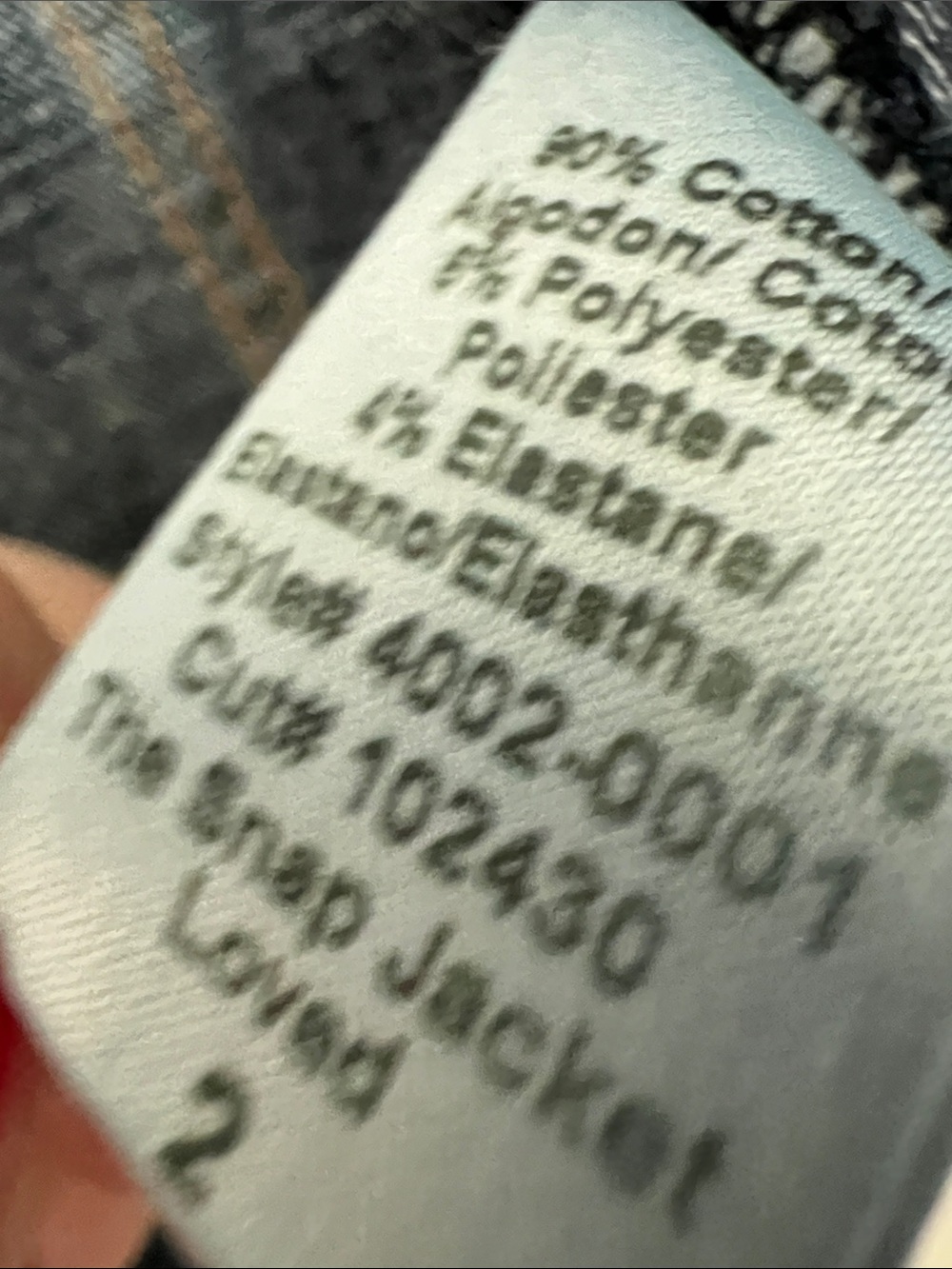 Current Elliot jacket. - Picture 7 of 7
